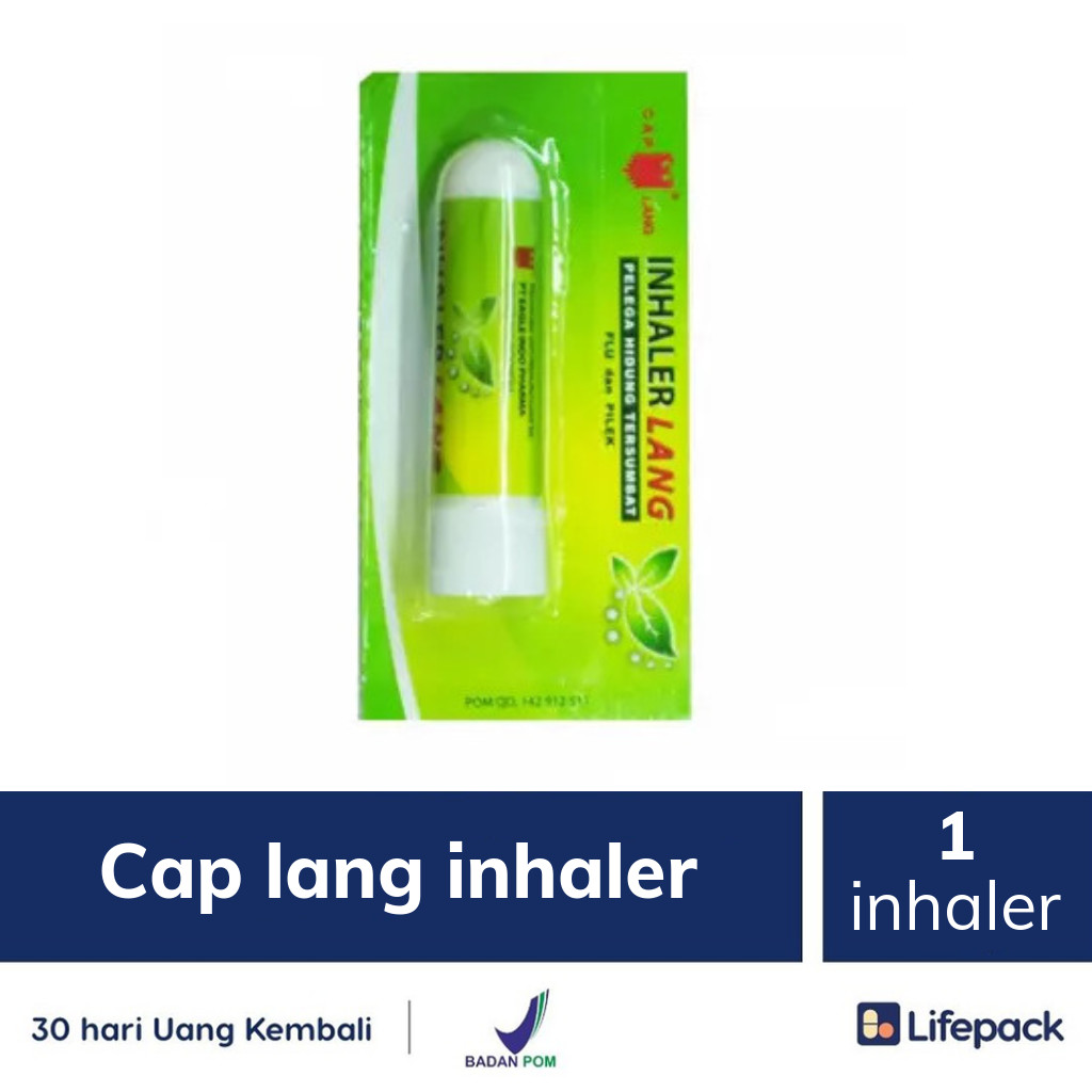 Cap Inhale INHALER CAP KAPAK - Mengatasi Hidung Tersumbat - LIFEPACK | Lifepack.id