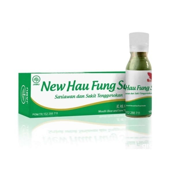 NEW HAU FUNG SAN - Obat Herbal Gangguan Mulut dan Tenggorokan