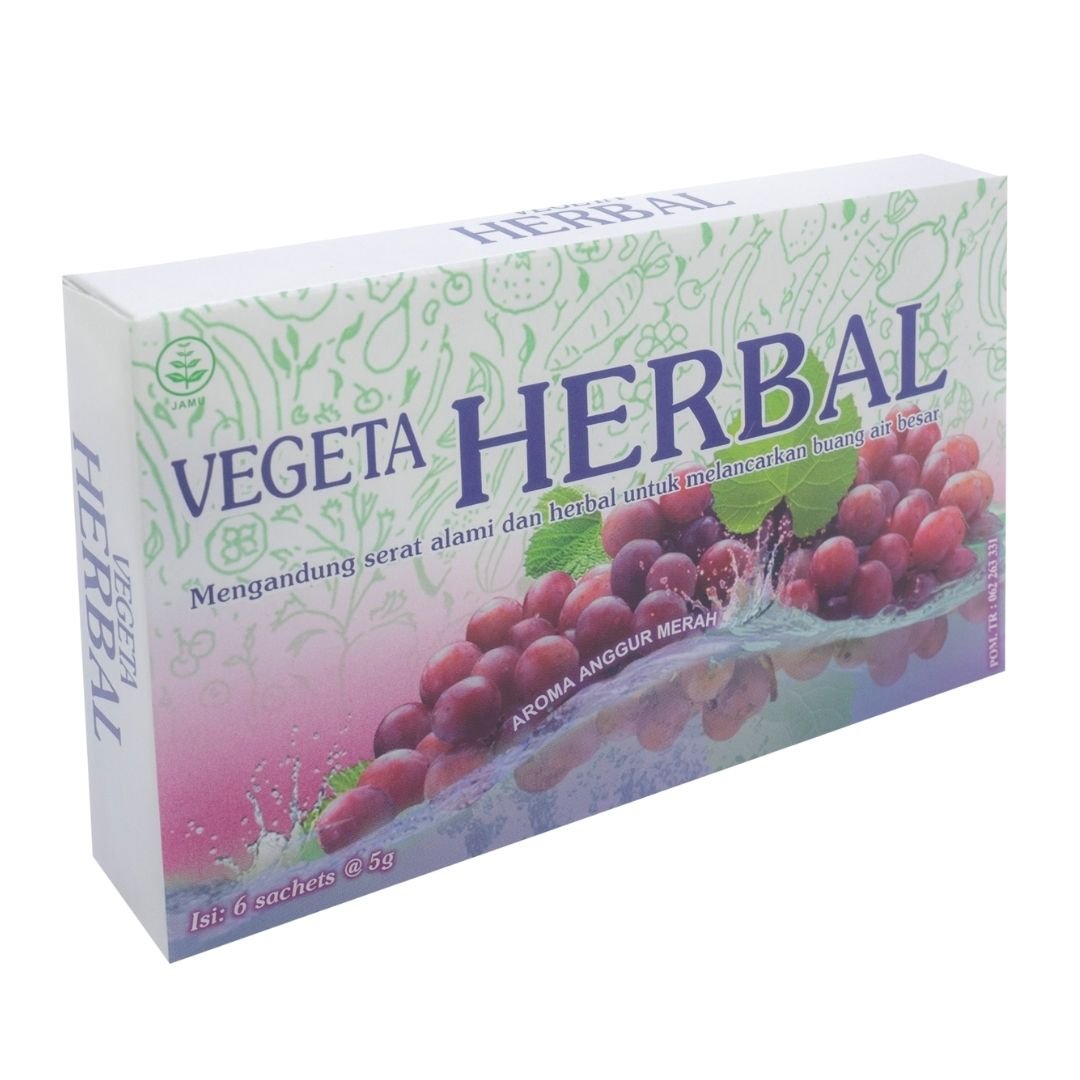 Vegeta Herbal 6 Sachet Obat Pelancar Bab Lifepack Lifepack Id