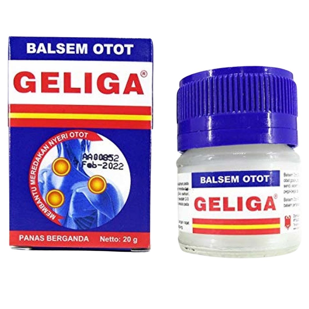 BALSEM GELIGA 20 Gram - Balsem Keseleo, Encok, Pegel Linu - LIFEPACK