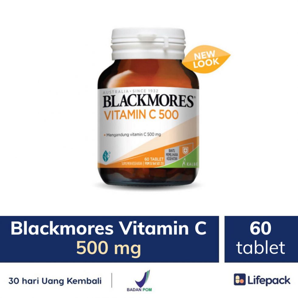 BLACKMORES VITAMIN C 500MG Daya Tahan Tubuh Lifepack.id