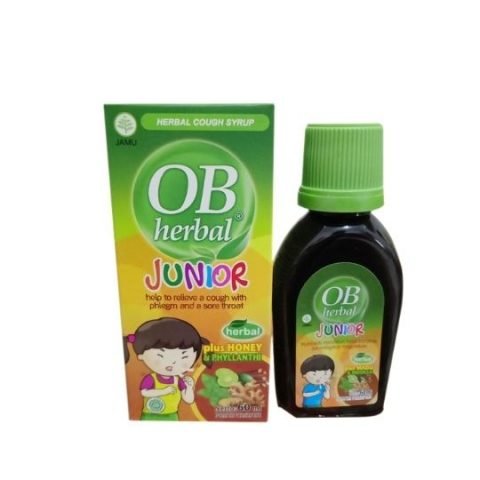 OB HERBAL JUNIOR SIRUP 60 ML - Obat Batuk - LIFEPACK | Lifepack.id