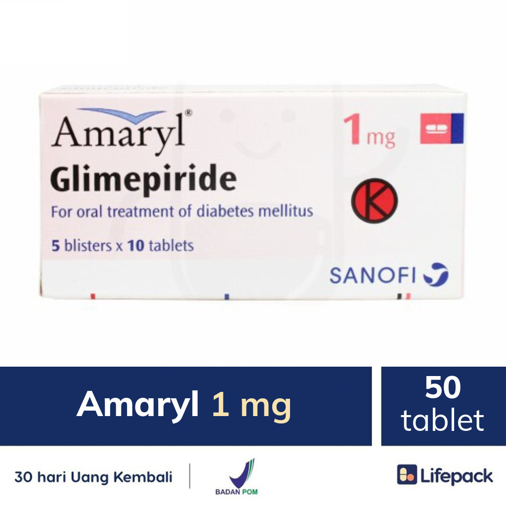Amaryl 1 mg