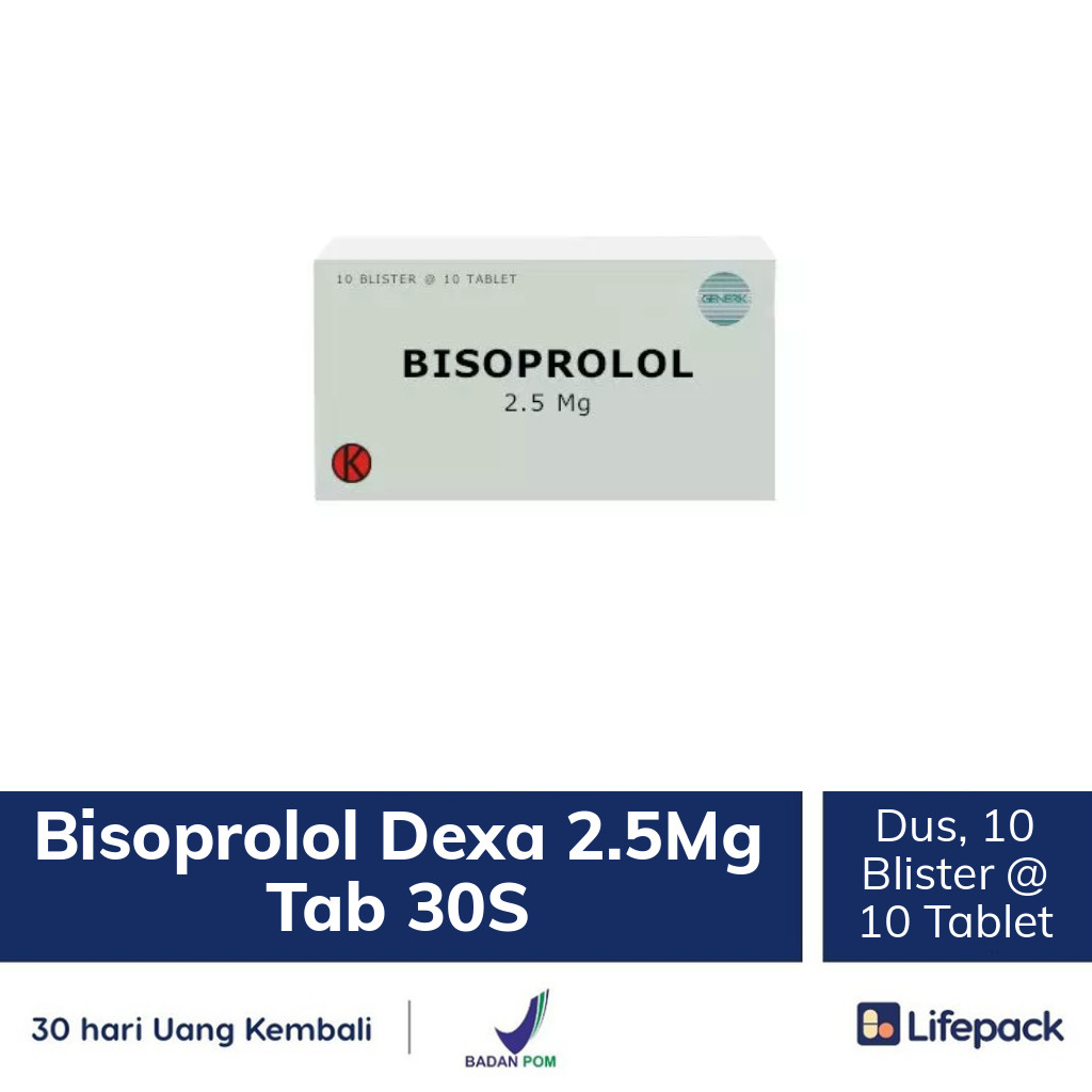 2 obat mg bisoprolol apa 5 Bisoprolol Sandoz