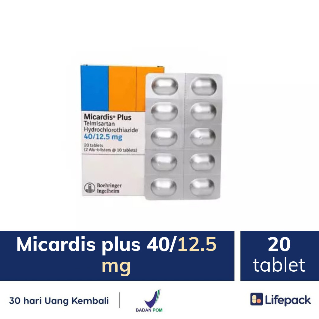 Micardis Plus 40/12.5 mg