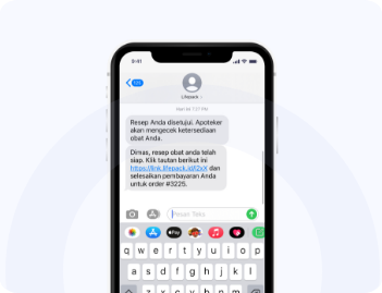 Tata Cara Tebus Obat Via Whatsapp Step 5