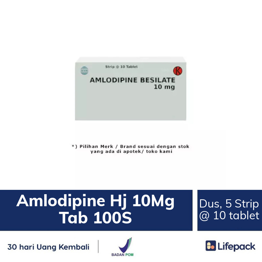 Amlodipin 10 mg untuk tensi berapa