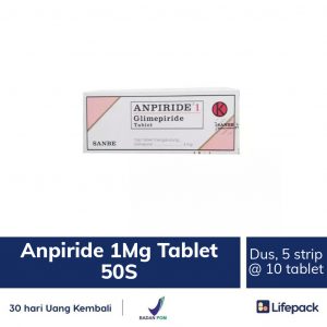 obat anpiride untuk pasien terindikasi diabetes