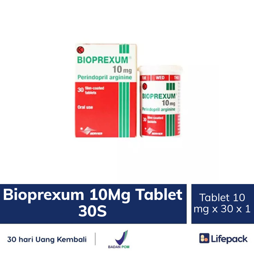 Bioprexum 10MG 30 Tablet - Obat Antihipertensi