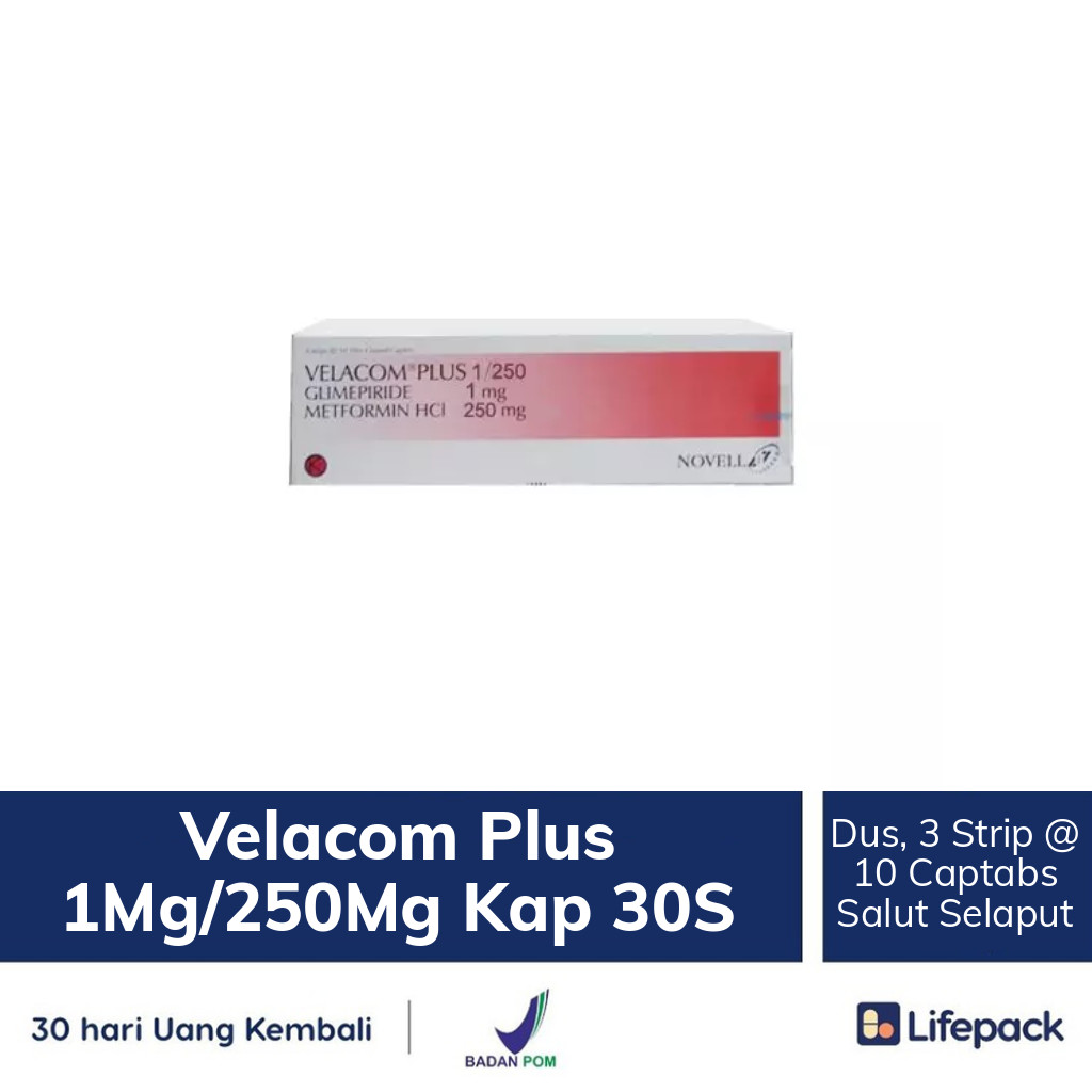 Velacom Plus 1 mg/250 mg