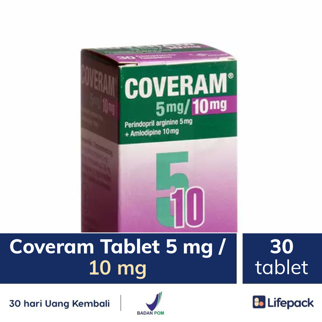 Obat Coveram 5mg 10mg 30 Tablet Manfaat Dosis Dan Efek Samping Lifepack