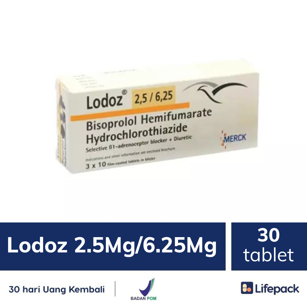 Lodoz 2.5 mg/6.25 mg