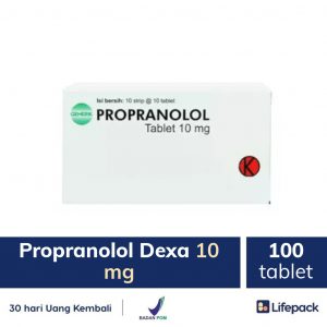 propranolol dexa adalah