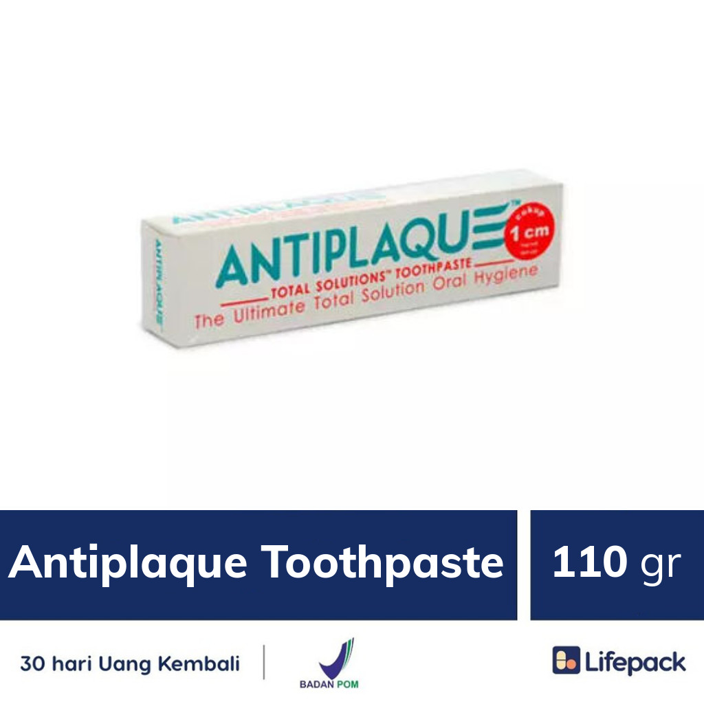 antiplaque total solutions toothpaste