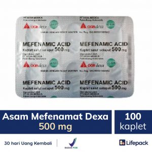 Harga obat mefinal 500 mefenamic acid