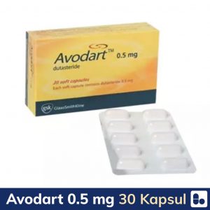 Avodart 0.5 mg 30 Kapsul – 30 tablet – Mengobati Gejala Pembesaran