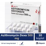 Obat mg tablet manfaat dihydrate azithromycin 500 Azithromycin