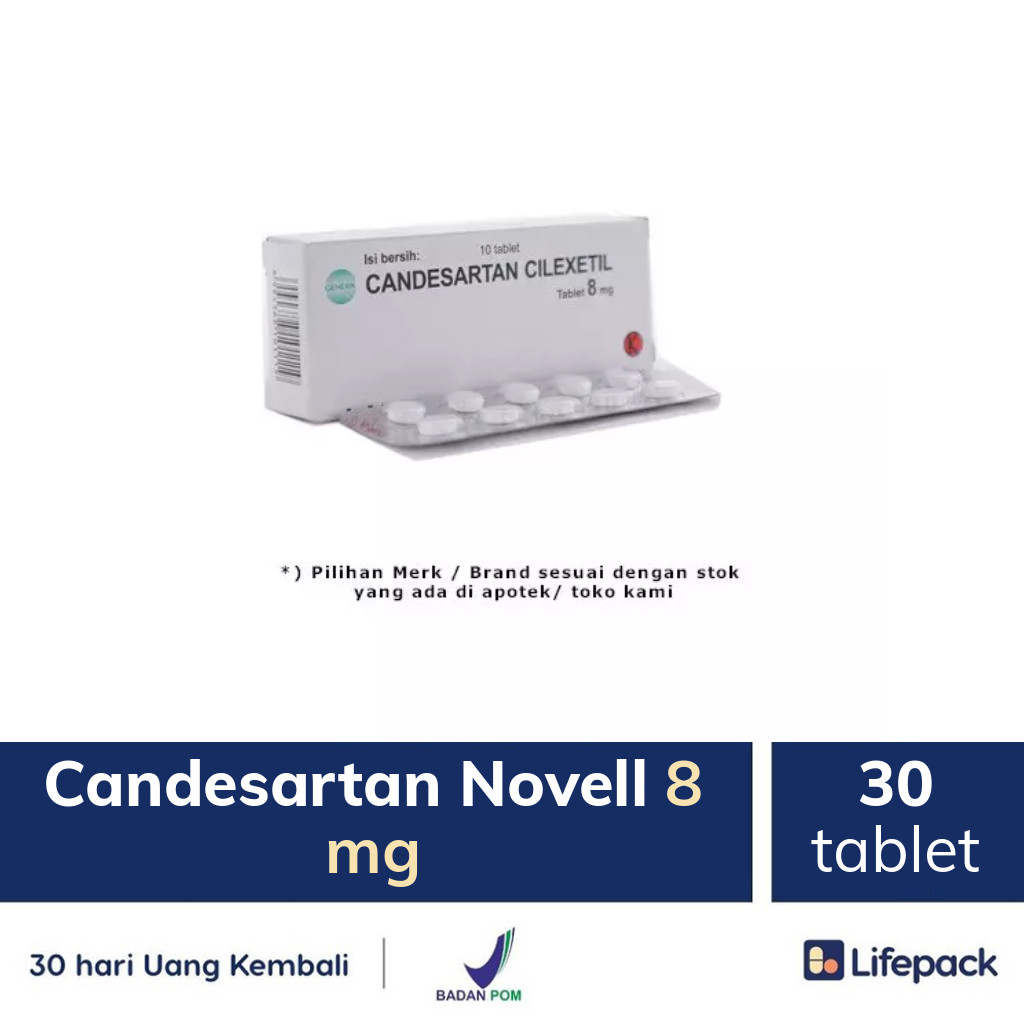 Candesartan 8 mg