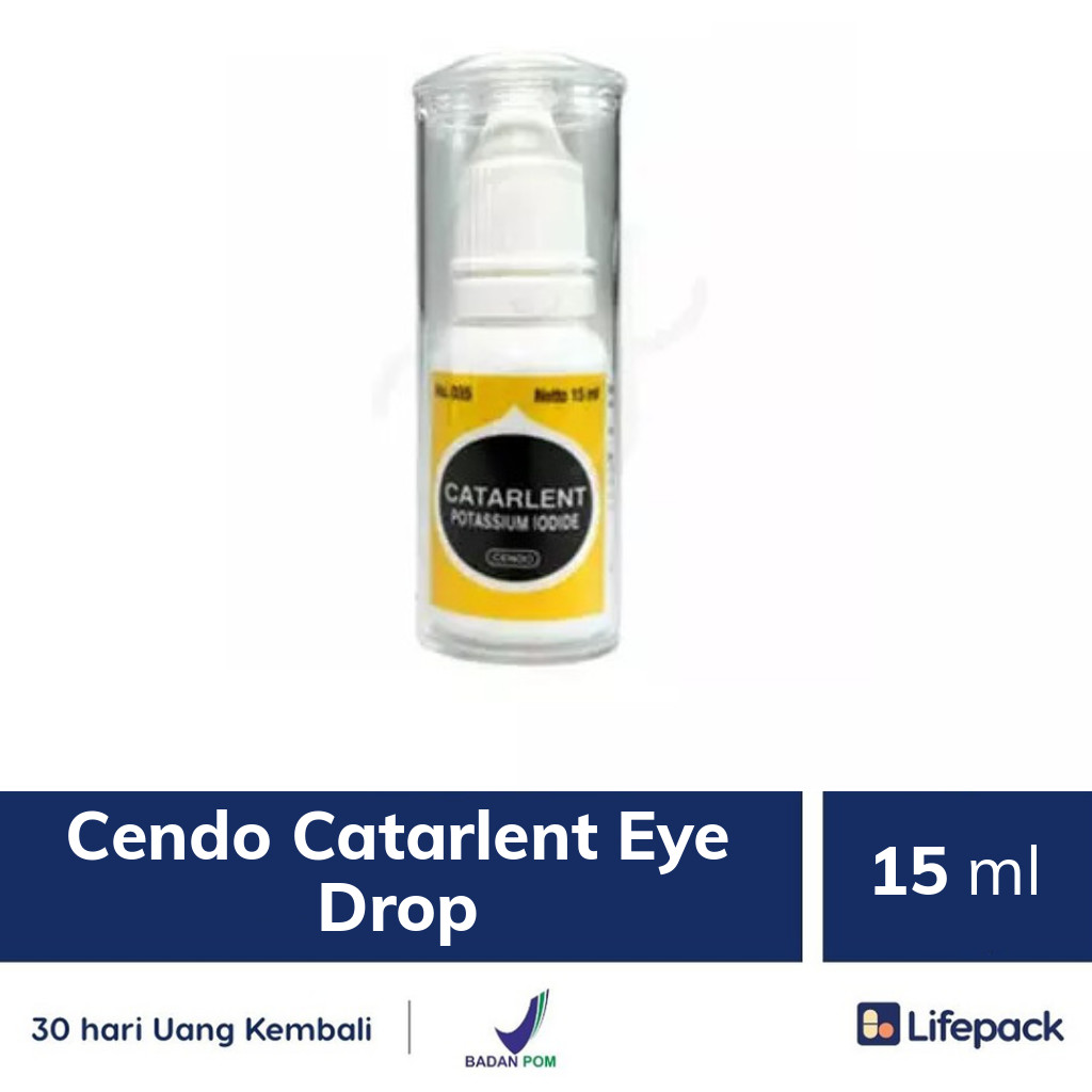 Cendo Catarlent Eye Drop 15 Ml Obat Tetes Mata Untuk Katarak Lifepack Id