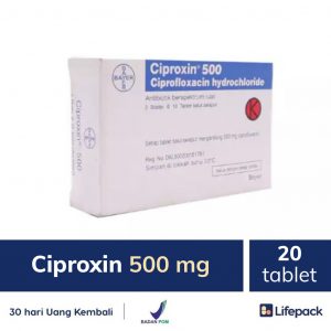 ciprofloxacin-dosis
