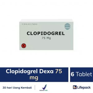 Clopidogrel Dexa 75 MG