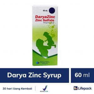 Darya Zinc Syrup - 60 ml - Daryazinc Sirup 1 Botol