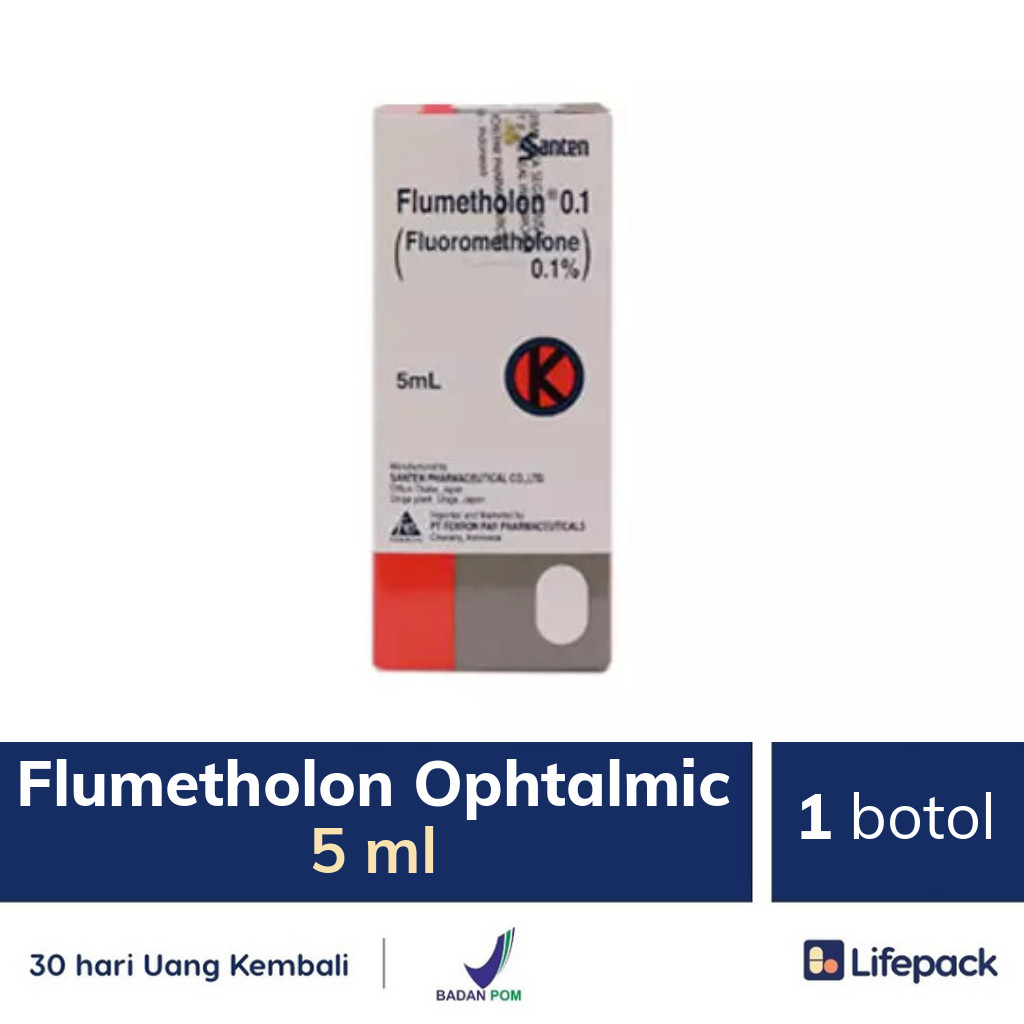 Flumetholon Ophtalmic 5 Ml 1 Botol Obat Tetes Mata Lifepack Id