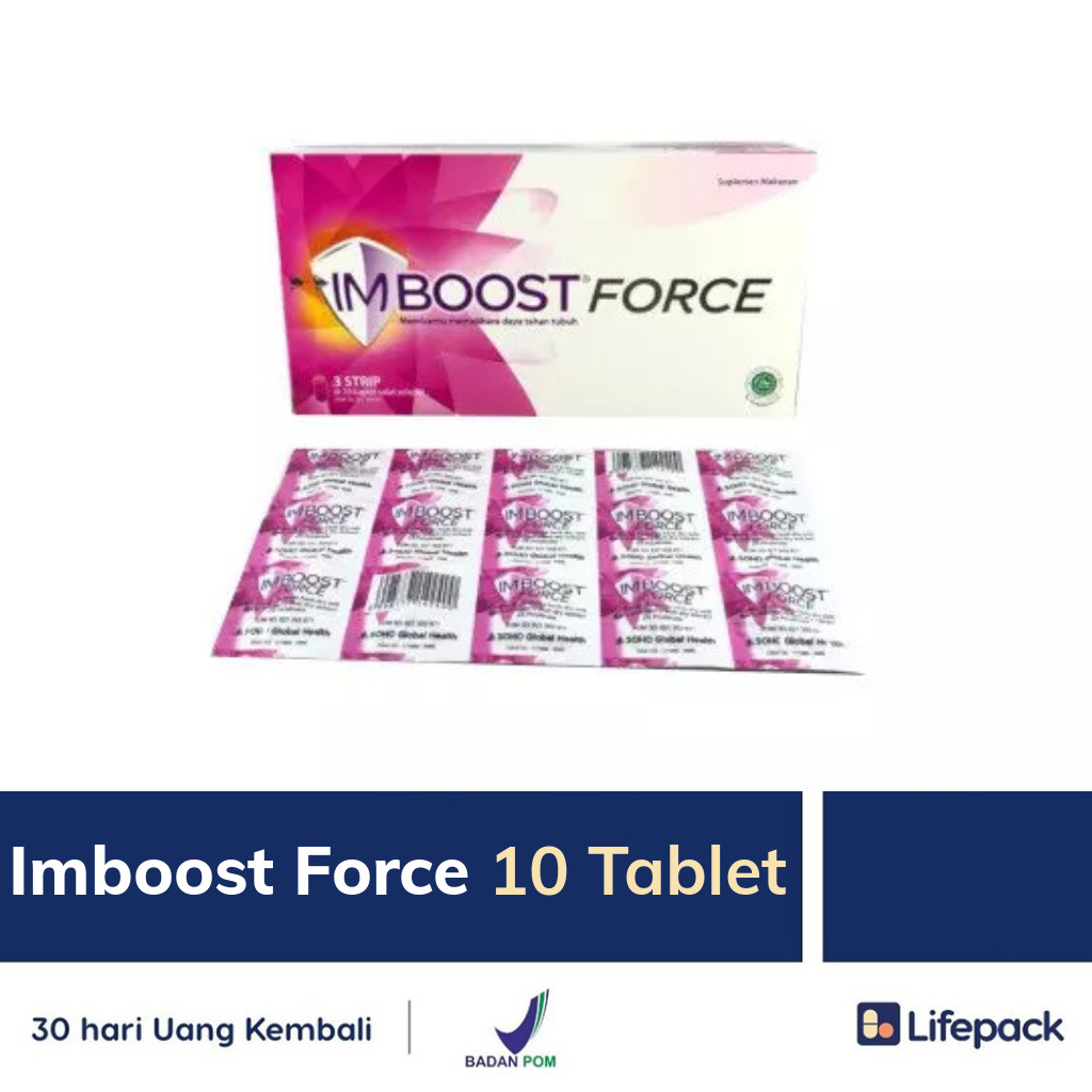 Imboost force untuk umur berapa