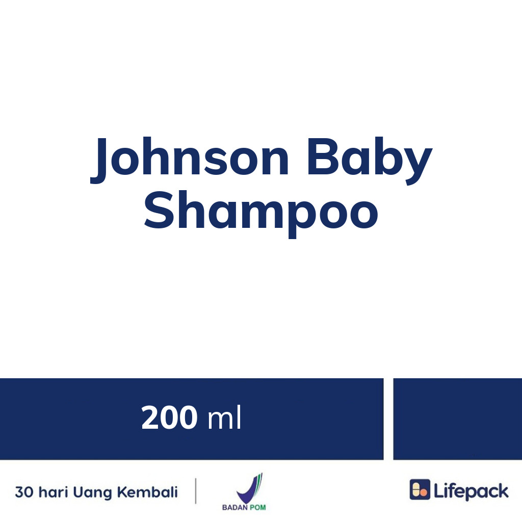 Johnson Baby Shampoo 200 ml Shampoo Bayi Tidak Perih & Termurah