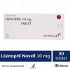 Lisinopril Novell 10 mg