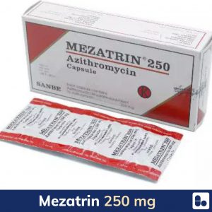 Mezatrin 250 Azithromycin 250 Mg