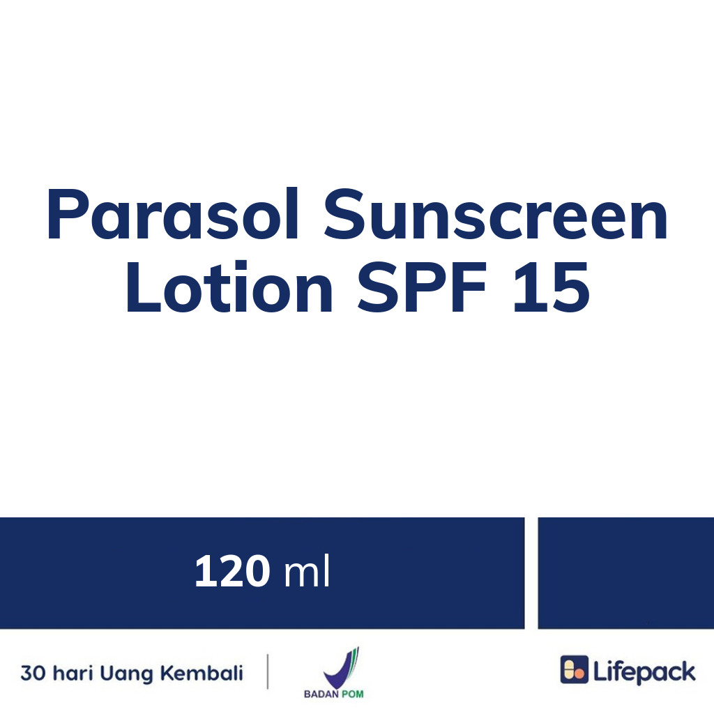 parasol sunscreen lotion spf 15