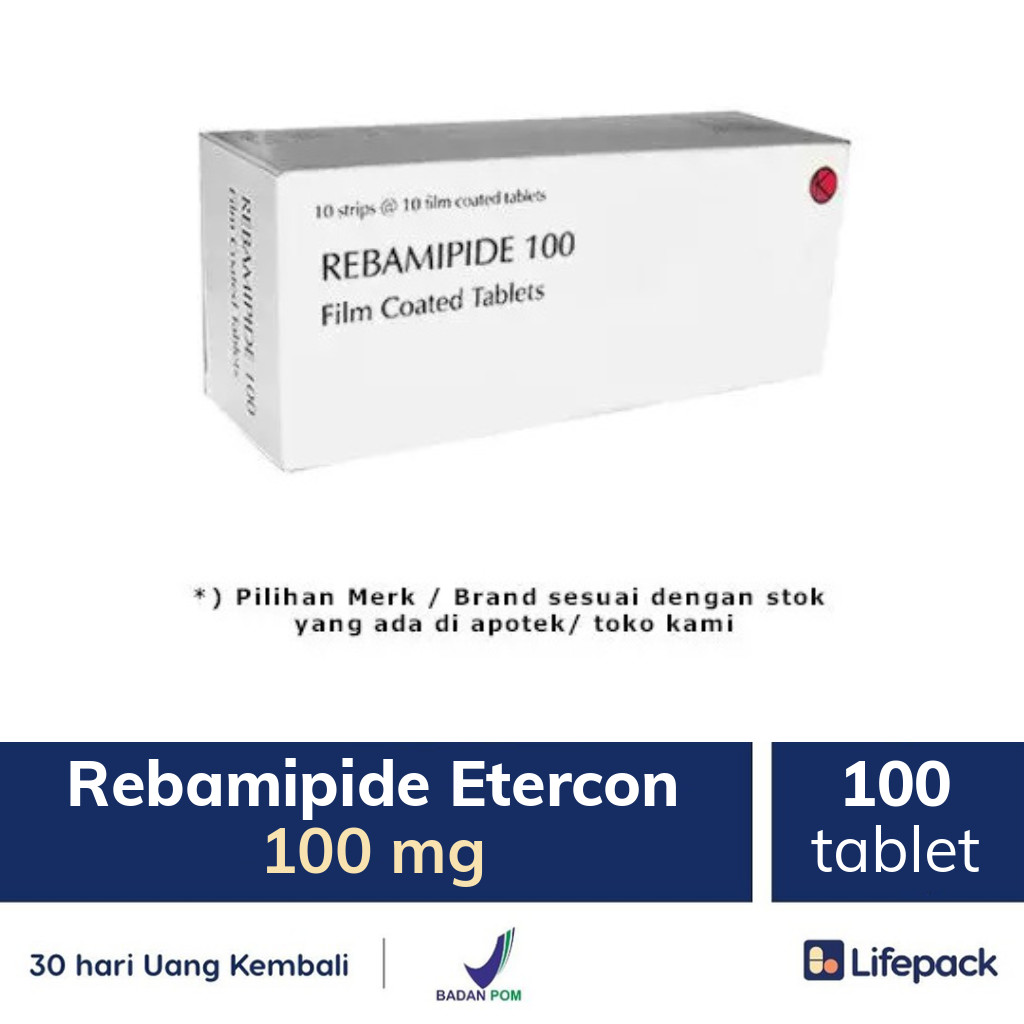 Rebamipide 100 mg obat apa