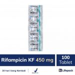 rifadin 450 mg lithium