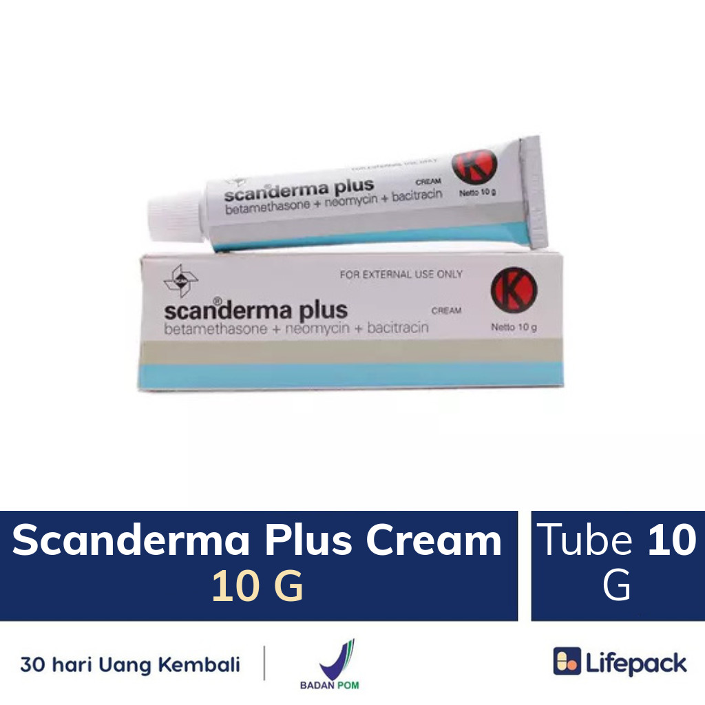 Scanderma Plus Cream 10 G - Tube 10 G
