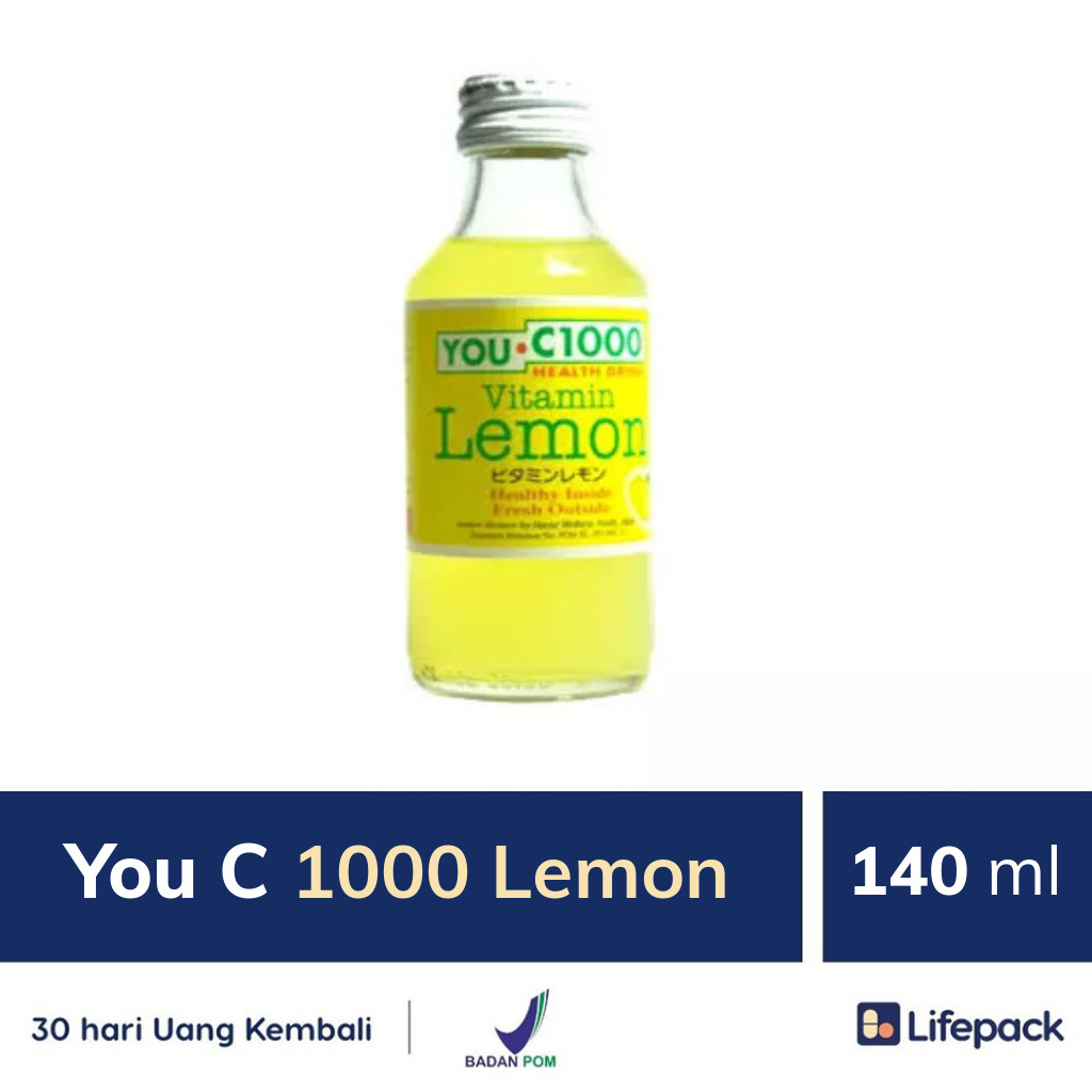 You C 1000 Lemon 140 Ml Vitamin C 1000 Lifepack Id
