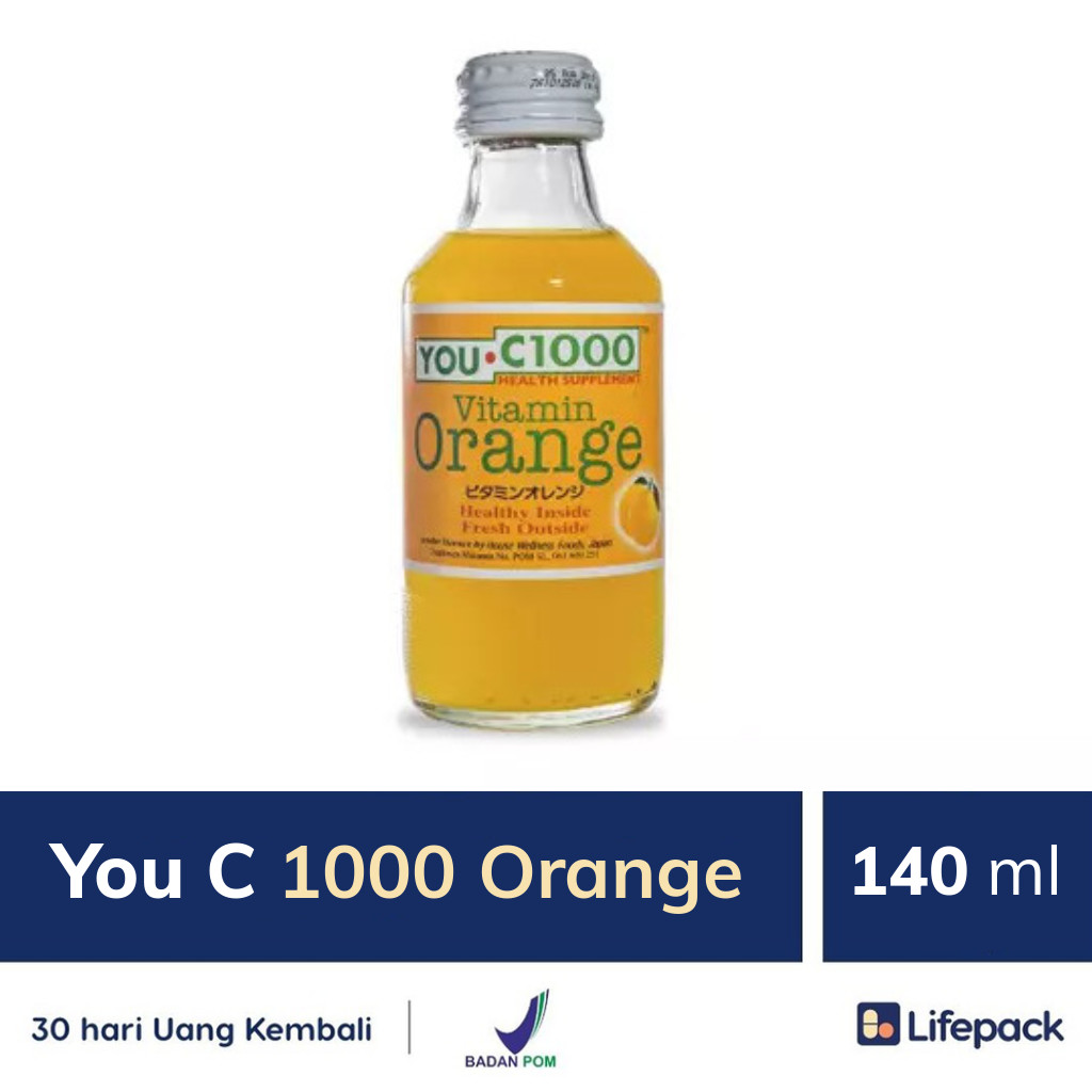 You C 1000 Orange 140 Ml Vitamin C 1000 Lifepack Id