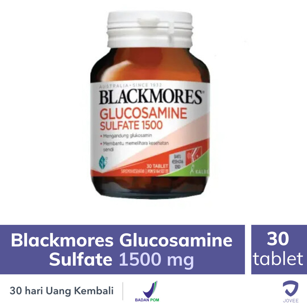 Blackmores Glucosamine Sulfate 1500 Vitamin Sendi Jovee Id