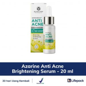 Azarine Anti Acne Brightening Serum - 20 ml - Serum untuk Kulit Berjerawat - LIFEPACK