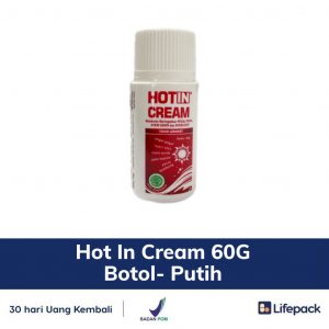 Hot In Cream - 60 gr  - Krim Pereda Nyeri Otot & Sendi - LIFEPACK