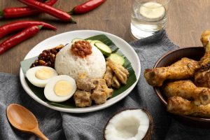 apakah nasi uduk mengandung kolesterol