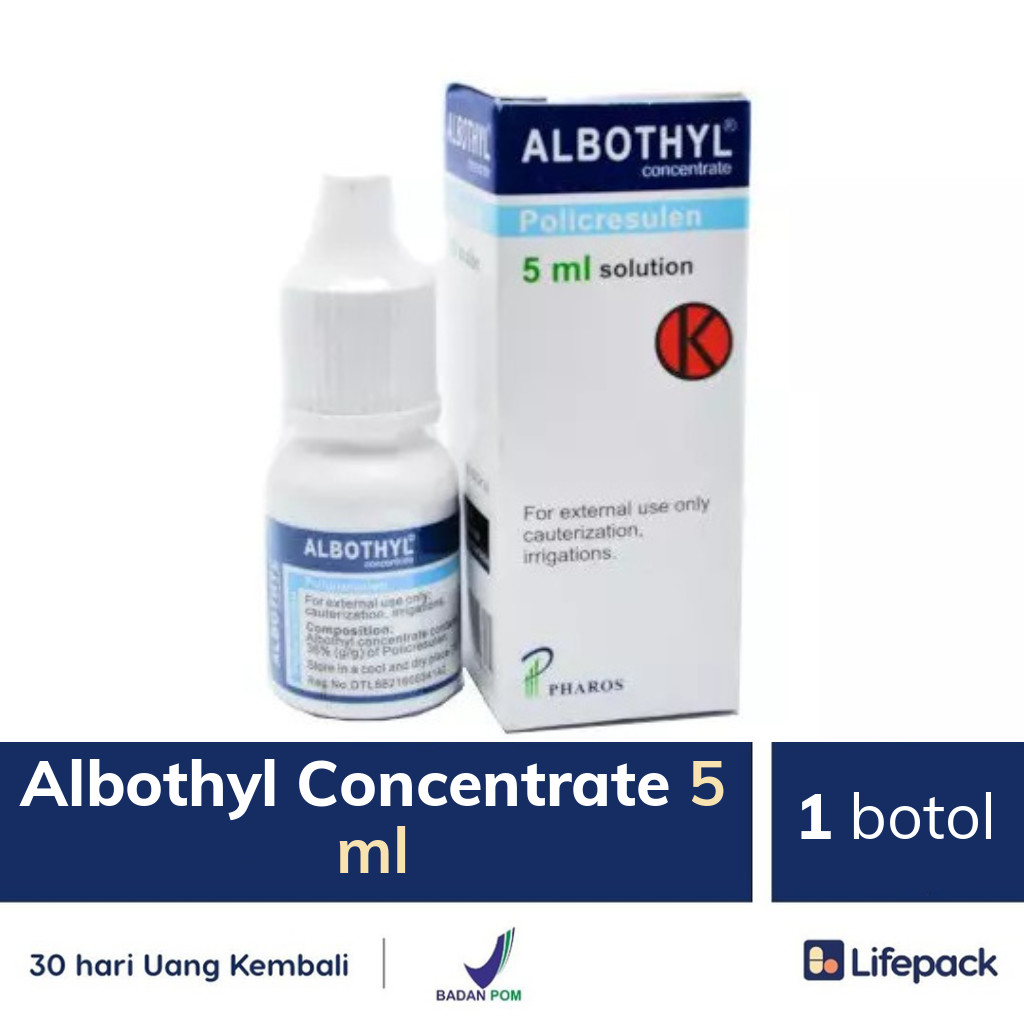 Albothyl Concentrate 5 ml - Lifepack.id