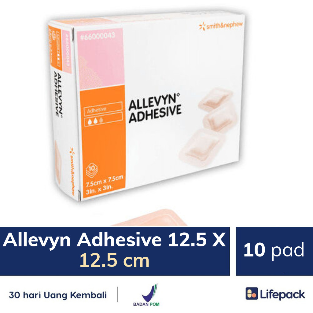 Allevyn Adhesive 12.5 X 12.5 cm - Lifepack.id