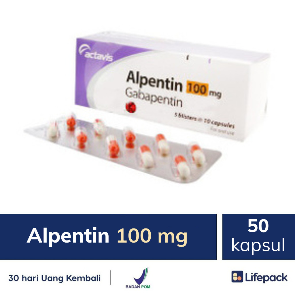 Alpentin 100 mg - Lifepack.id