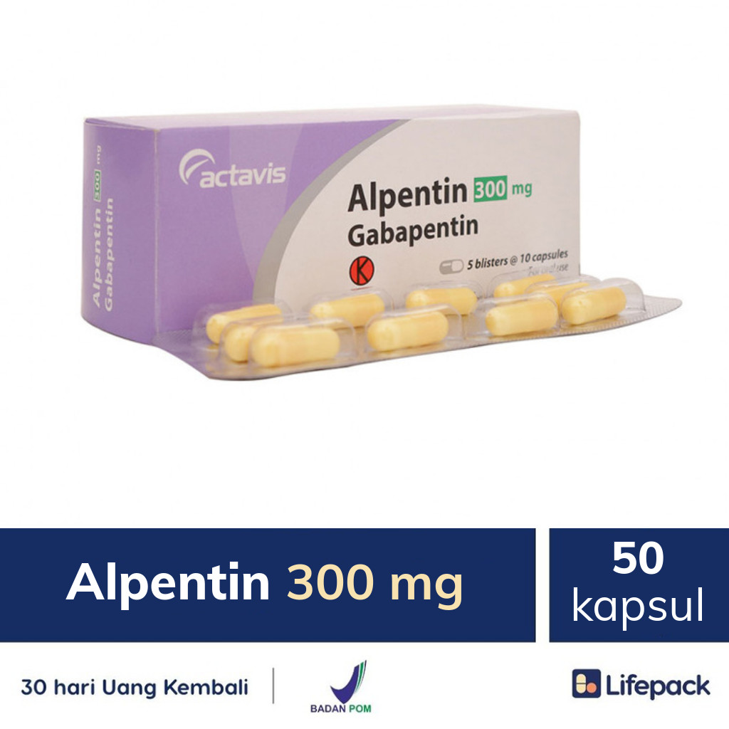 Alpentin 300 mg - Lifepack.id