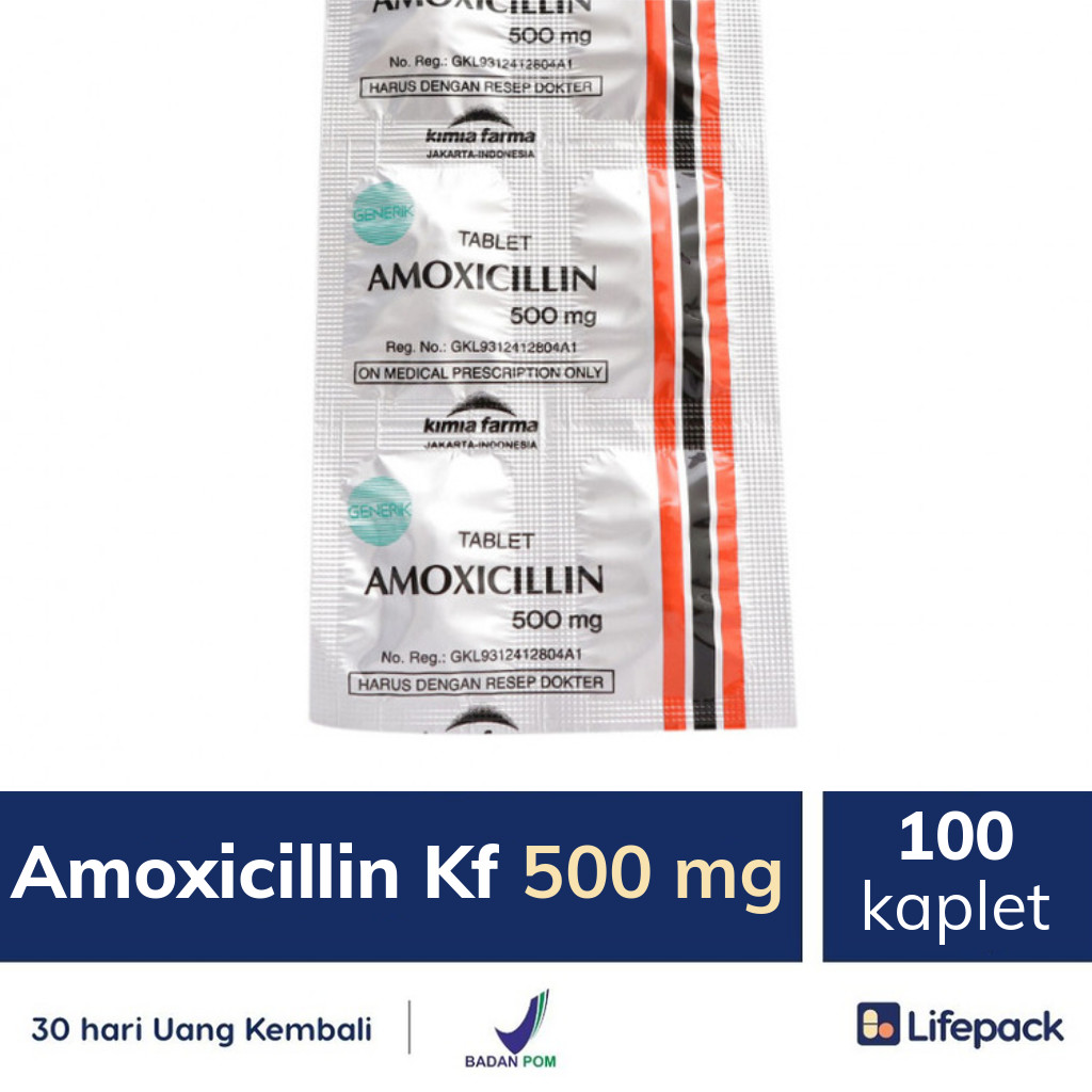 Amoxicillin Kf 500 mg - Lifepack.id