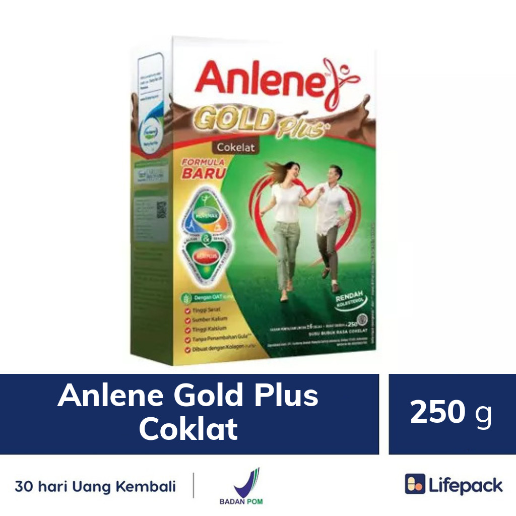 Anlene Gold Plus Coklat - Lifepack.id