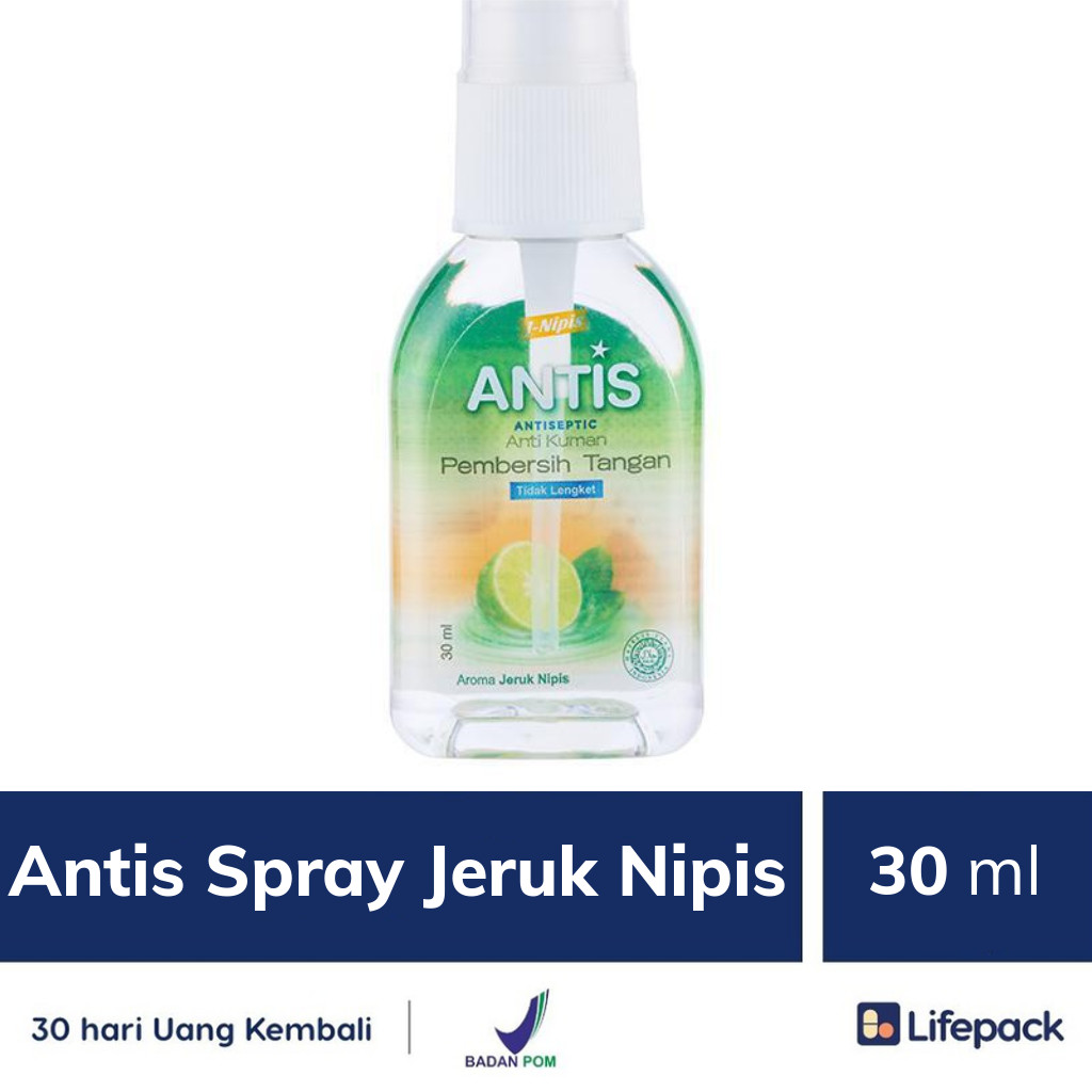 Antis Spray Jeruk Nipis - Lifepack.id