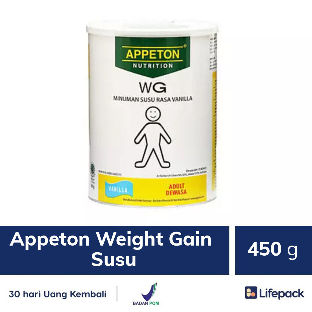 Appeton Weight Gain Susu - Lifepack.id
