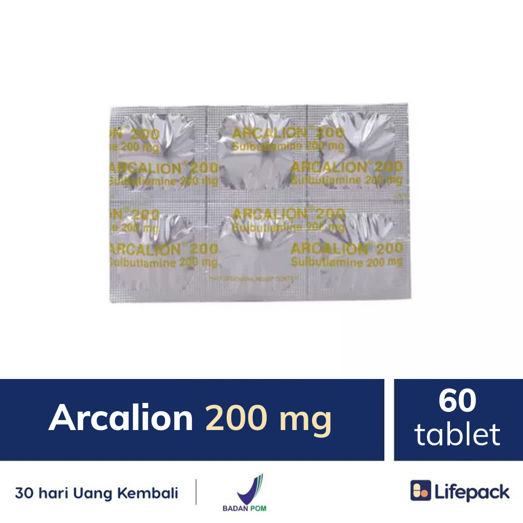 Arcalion 200 mg - Lifepack.id